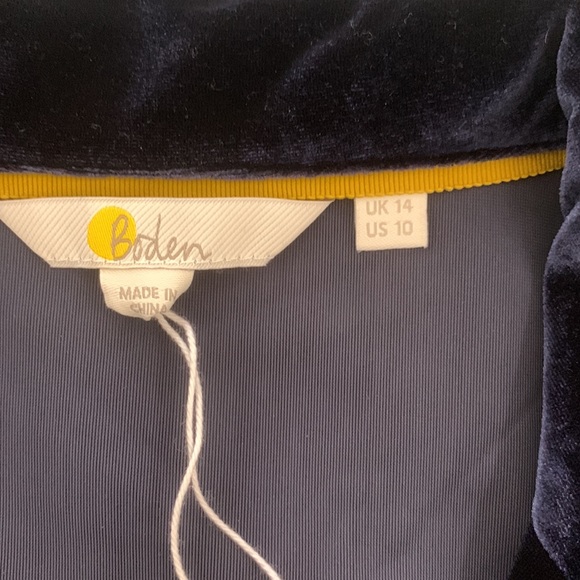 Boden NWT Navy Zena Shirt size US 10 - Picture 12 of 17